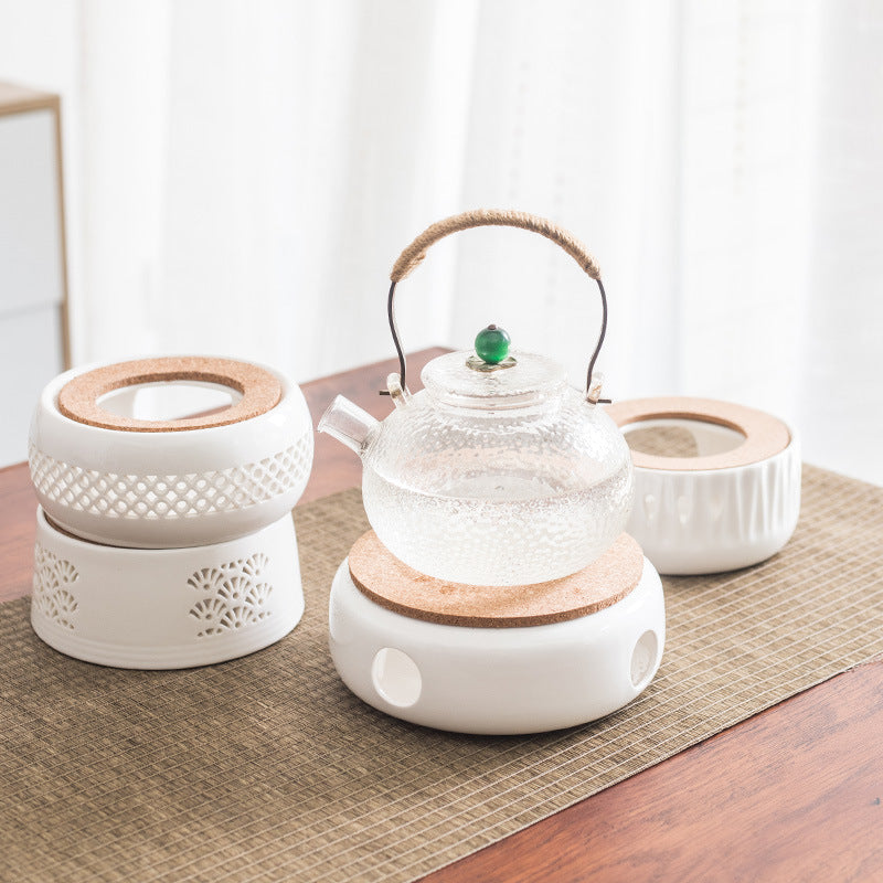 Japanese Hollowed-out Candle And Warm Tea Oven.